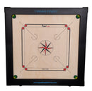 TABAKH Finest 16mm Carrom Board with Coins, Striker & Powder by Precise