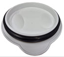 Preethi Jar Lid with Gasket for Eco Twin, Eco Plus, Steele, Nitro Jars - 0.5L/1L, White