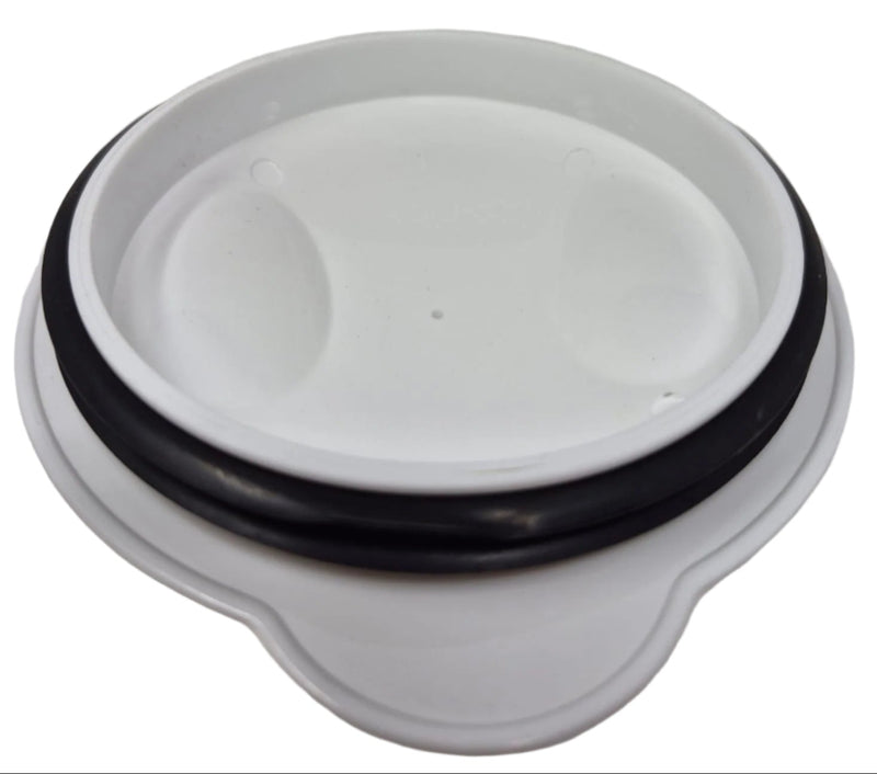 Preethi Eco Twin/Eco Plus/Steele/Nitro Plastic Jar Lid with Gasket – 0.5L/1L, White
