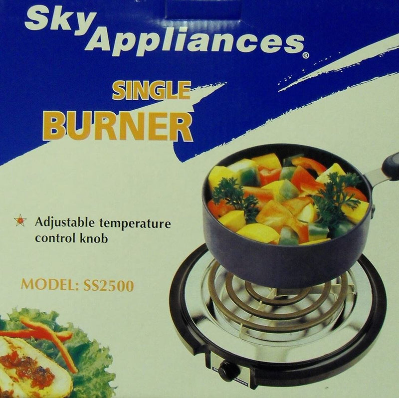 SKY SS2500 Single Burner - 220-240 Volt 50 Hz ( Not For USA and Canada)