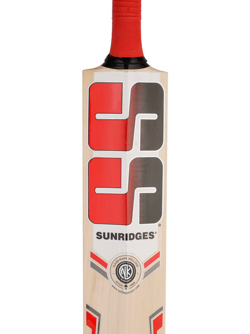 SS Slogger Kashmir Willow Cricket Bat with Bat Cover