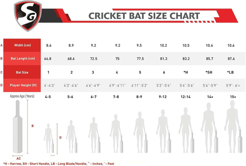 SG Scorer Classic Kashmir Willow Short Handle Cricket BAT