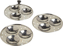 TABAKH 3-Rack Hawkins Style Idli Stand for Pressure Cooker, Makes 9 Idlys