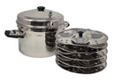 Tabakh 5-Rack Stainless Steel Idli Cooker with Stand, Makes 20 Idlis Open Box Store Pickup Only