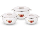 TABAKH Nova Super Grand Insulated Hot Pot Set 3pc (3500ml+5500ml+7500ml)