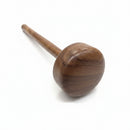 TABAKH Handmade High Quality Wooden Ghotna Masher Lassie, Durable And Sturdy Dal Ghotni - Handle Length 13"
