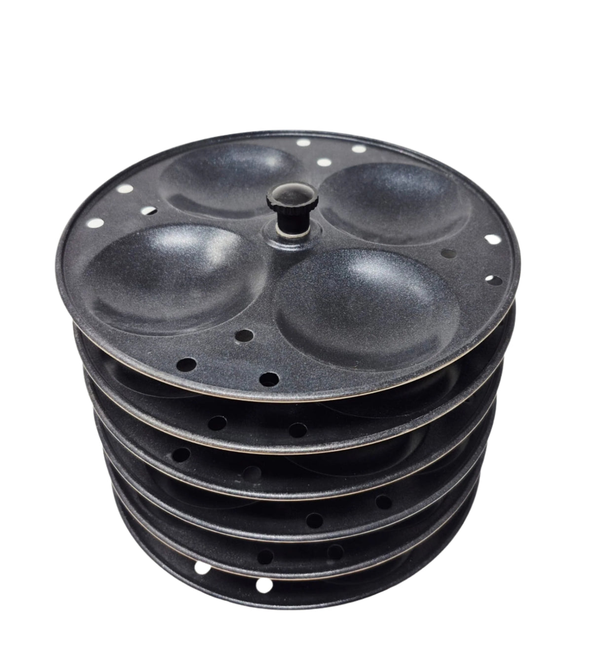 Cocedor De Idlis De Acero Inoxidable Tabakh 4-rack, 16 Idlis | Meses Cocedor De Idlis De Acero Inoxidable Tabakh 4-rack, 16 Idlis | Meses