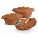 TABAKH Princeton Mega Insulated Stainless Steel Inner Casserole (2000ml, 2500ml, 3000ml)