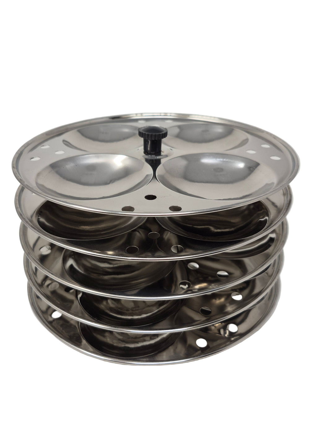 Tabakh 5 Rack Idli Stand Idly Plates Stainless Steel