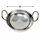 TABAKH Stainless Steel Kadai Round Bottom