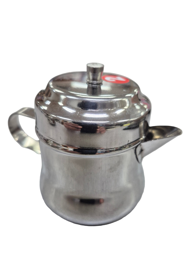 TABAKH Stainless Steel Oil Dispenser Bottle, Leak-Proof Kitchen Container for Cooking Oils, Vinegar, and Condiments