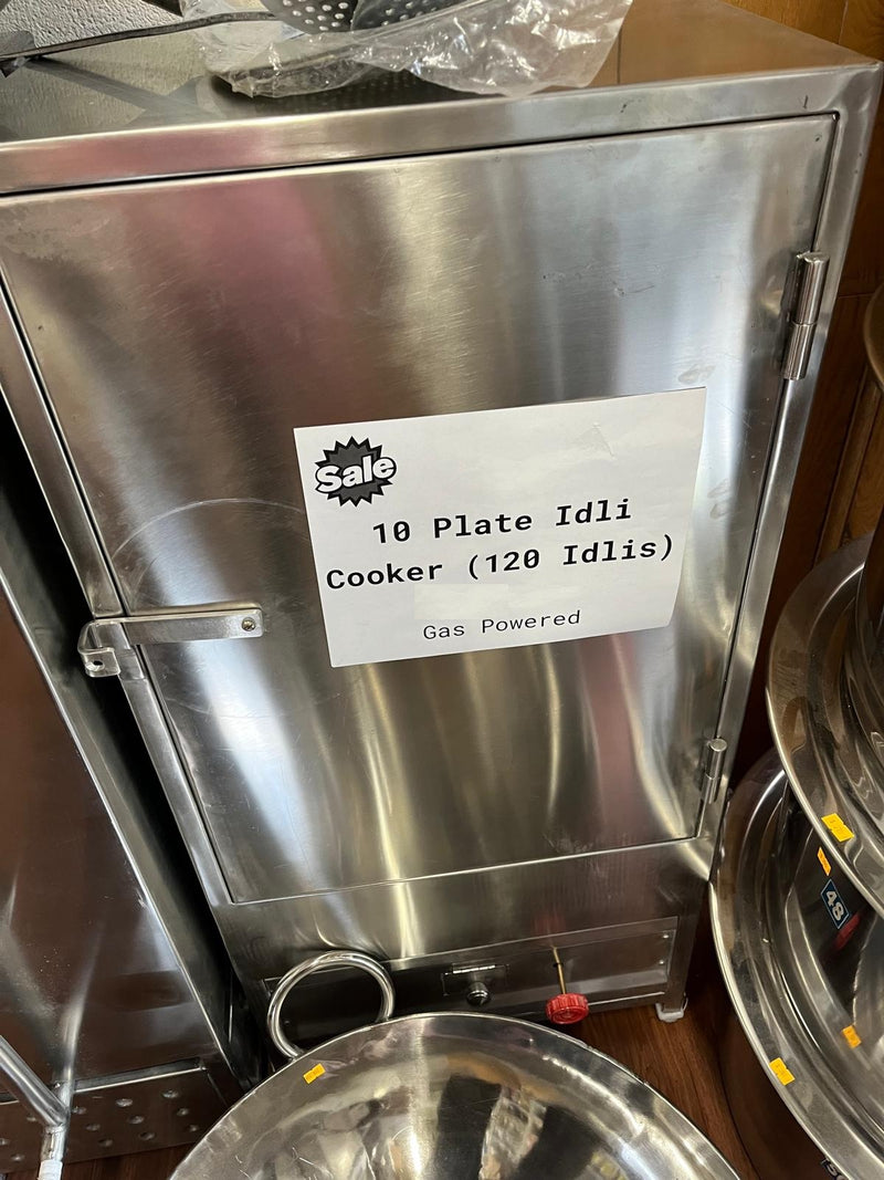 Tabakh 10 Plate Commercial Idli Cooker Makes 120 Idlis