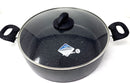 Tabakh 12QT Marble Non-Stick Forged Sauce Pot