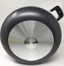 Tabakh Dutch Oven 10QT 28cm 3.5mm Casserole Classic Hard Anodized Nonstick Stockpot, Black