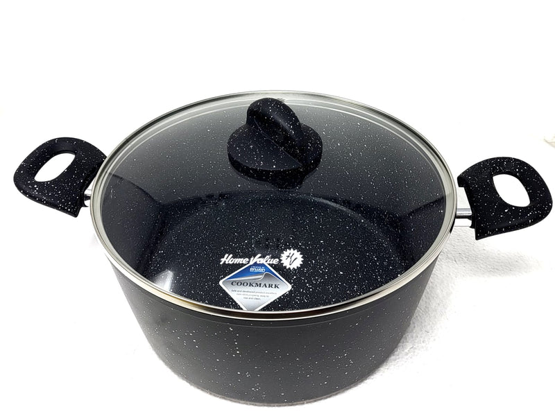 Tabakh 6QT Marble Non-Stick Forged Sauce Pot