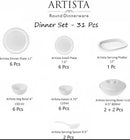 Cello Dinner Set Artista 31 Pieces