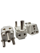 Ckitze BA-10LA Grounded Universal 2 in 1 Plug Adapter Type M for South Africa & more - CE Certified