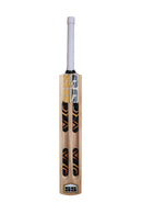 SS Dre Russ Players Jumbo Kashmir Willow Leather Ball Cricket Scoop Bat Adult Size - Short Handle (Cover Included)