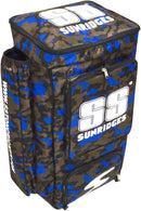 SS Blue Duffle Cricket Kit Bag, Backpack (Blue Camo)