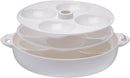 Milton Microwave Idli Maker and Steamer, Makes 12 Idlis, White