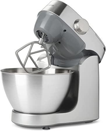 Kenwood Prospero Plus KHC29.A0SI Stand Mixer For Baking Compact 4.3 Liter Bowl, 3 Bowl Tools, 1000 W, Silver Not For USA and Canada