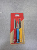 Rena Germany 3 pcs Knife Set - 2 Kitchen Knives and 1 Peeler Set