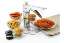 TABAKH Stainless Steel Kitchen Express/Kitchen Press/Noodles/Murukku Maker With 15 Jalies