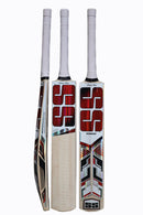 SS Master Kashmir Willow Leather Ball Cricket Bat Adult Size - Short Handle (Cover Included)