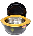 Milton Royal Insulated Inner Stainless Steel Casserole, Black Gold | BPA Free | Food Grade | Hot & Cold