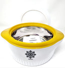 MILTON Royal 2500 Insulated Inner Stainless Steel Casserole, 2.05 liters | BPA Free | Food Grade | Easy to Carry