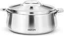 Milton Luxuria 3500 Thermosteel Casserole, 3.44 Litre, Steel Plain