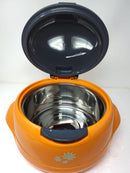 Milton Microwow One Touch 2500ml Insulated Microwaveable Inner Steel Casserole Hotpot Food Warmer