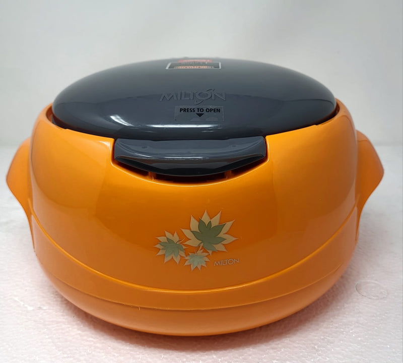 Milton Microwow One Touch 2500ml Insulated Microwaveable Inner Steel Casserole Hotpot Food Warmer