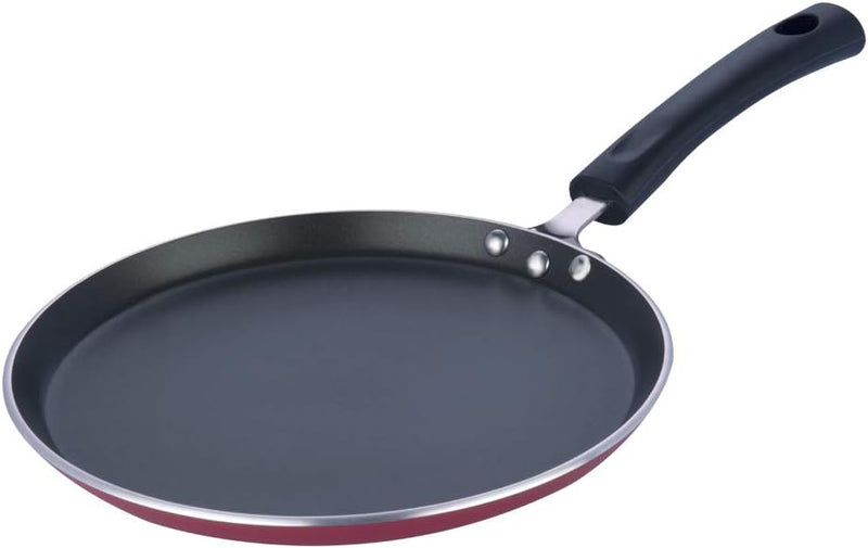 Vinod Cookware Nonstick Induction Dosa Tawa 25cm, Black