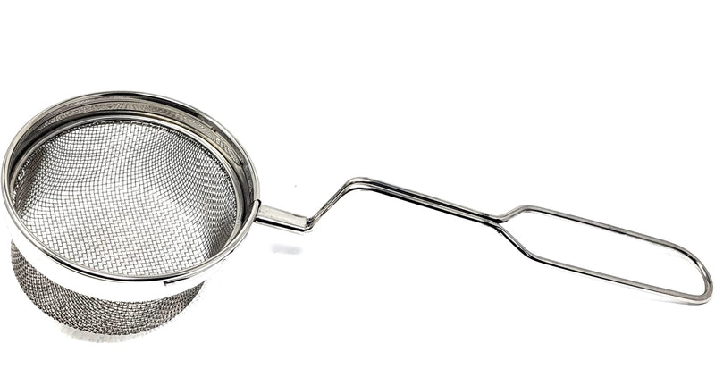 Tabakh Stainless Steel Puri Strainer Jara Deep Fry Oil Mesh Filter Size 2