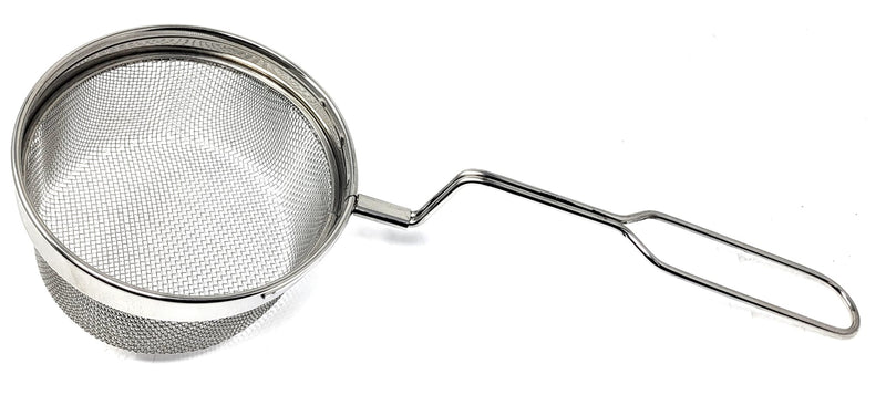 Tabakh Stainless Steel Puri Strainer Jara Deep Fry Oil Mesh Filter Size 4