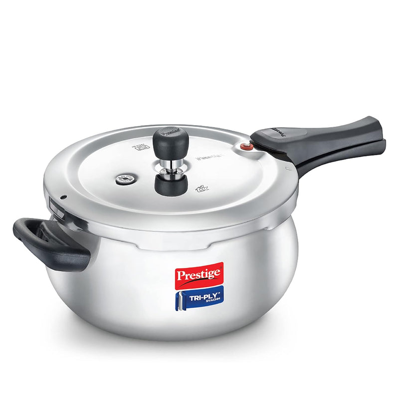 Prestige Svachh Triply Stainless Steel Handi Pressure Cooker Liter