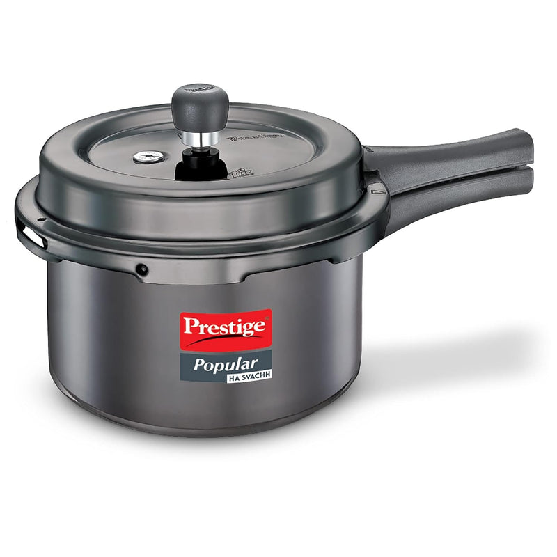 Prestige Popular Svachh Hard Anodized Pressure Cooker 3 Liter