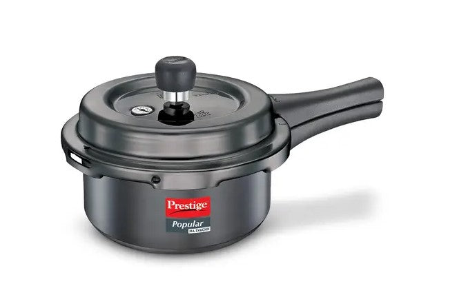 Prestige Popular Svachh Hard Anodised Pressure Cooker 2 Liters