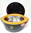 Milton Royal Insulated Inner Stainless Steel Casserole, Black Gold | BPA Free | Food Grade | Hot & Cold