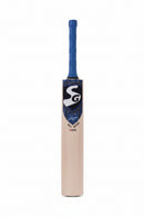 Crickets bat with SG logo on a white background