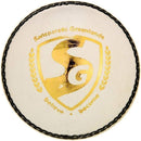 SG Club Leather Ball Four Pitch (White) Cricket Ball