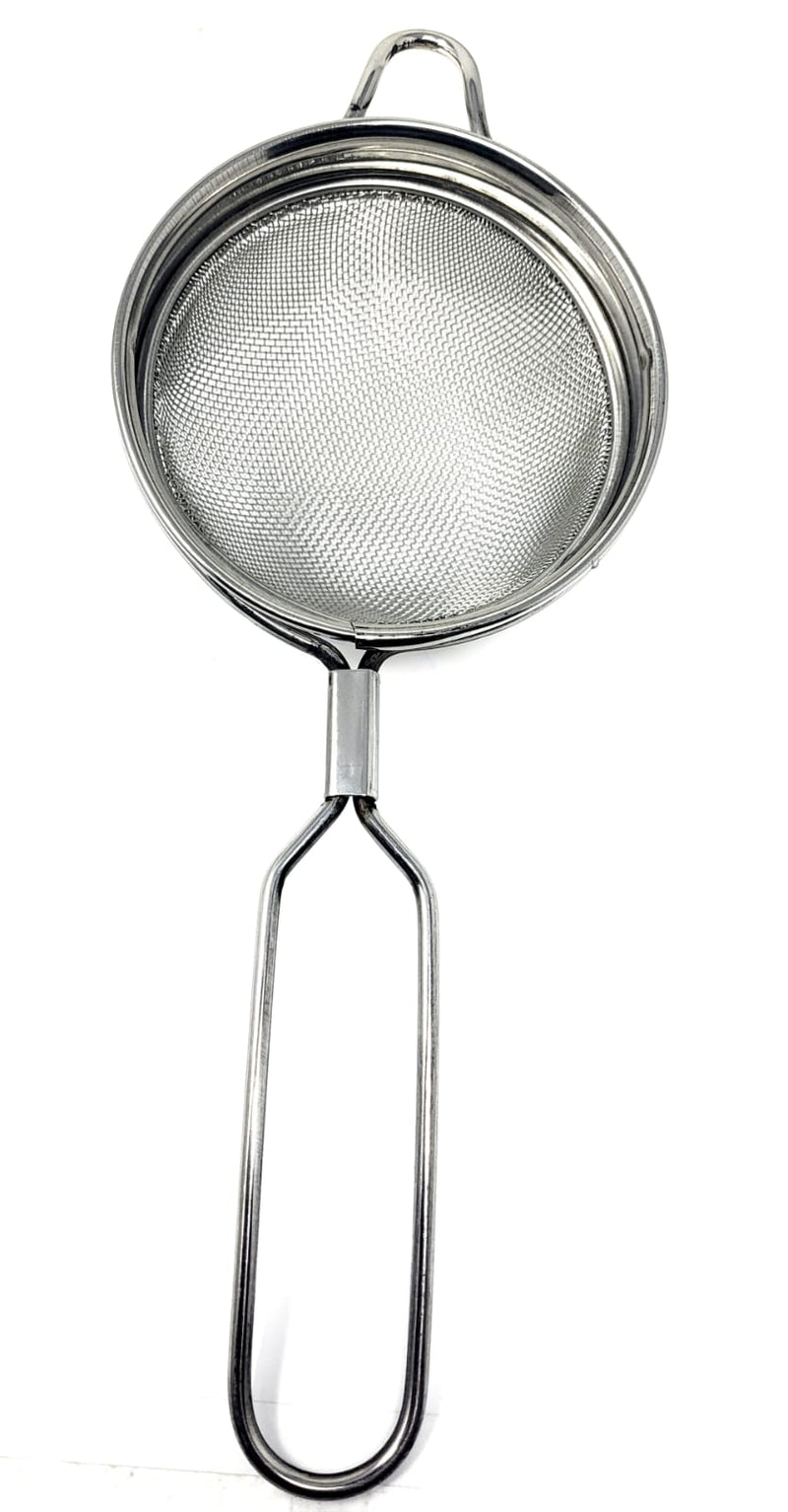 Tabakh Stainless Steel Wire Handle Soup and Juice Strainer || Fruit Juice Strainer || Soup Strainer || Sieves || Liquid Filter Strainer Size 1