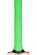 Green textured grip on a white background