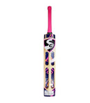 SG T-1200 Kashmir Willow Tennis Ball Cricket Scoop Bat Adult Size - Short Handle (Cover Included)