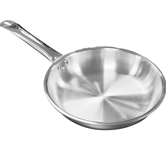 Vinod Smart Triply Stainless Steel Extra Deep Frypan 22cm With Lid