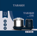 TABAKH Lite 1.5 Liter Stone Wet Grinder with Coconut Scraper, 110V