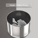 Elgi ULTRA Bigg+ 2.5 Liter Stone Wet Grinder w/ Atta Kneader, Coconut Scraper & 1L Spice Mix Drum
