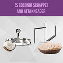 Elgi ULTRA Grind+ Gold 2 Litres Wet Grinder w/ Atta Kneader, Coconut Scraper & 1L Spice Mix Drum