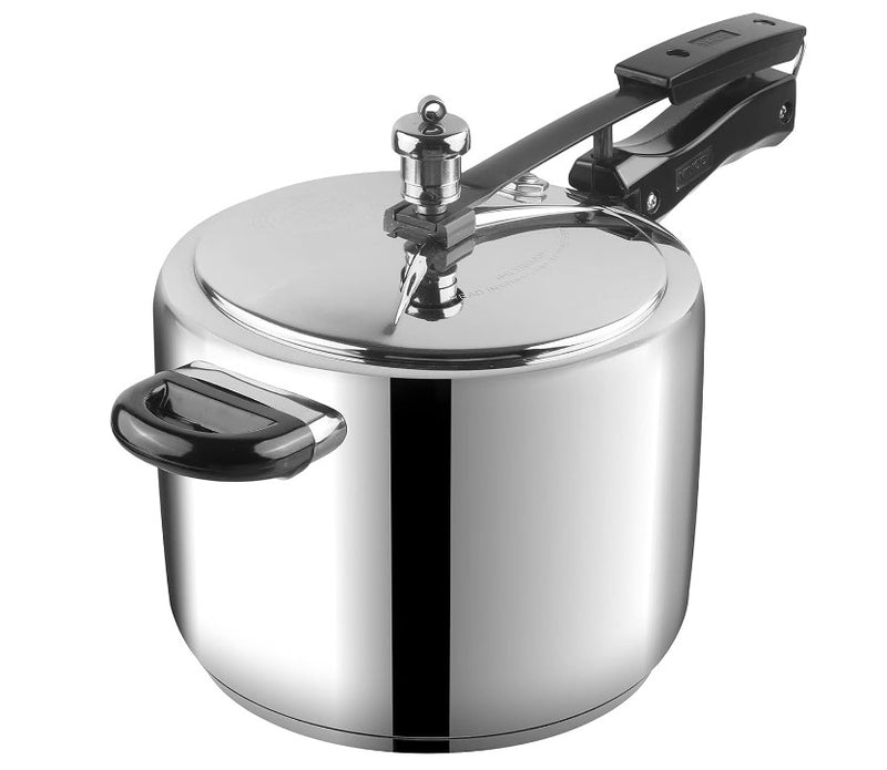 Vinod Pressure Cooker Stainless Steel – Inner Lid - 7 Liter – Sandwich Bottom – Indian Pressure Cooker – Induction Friendly Cooker – Best Used For Indian Cooking, Soups, and Rice Recipes, Quinoa